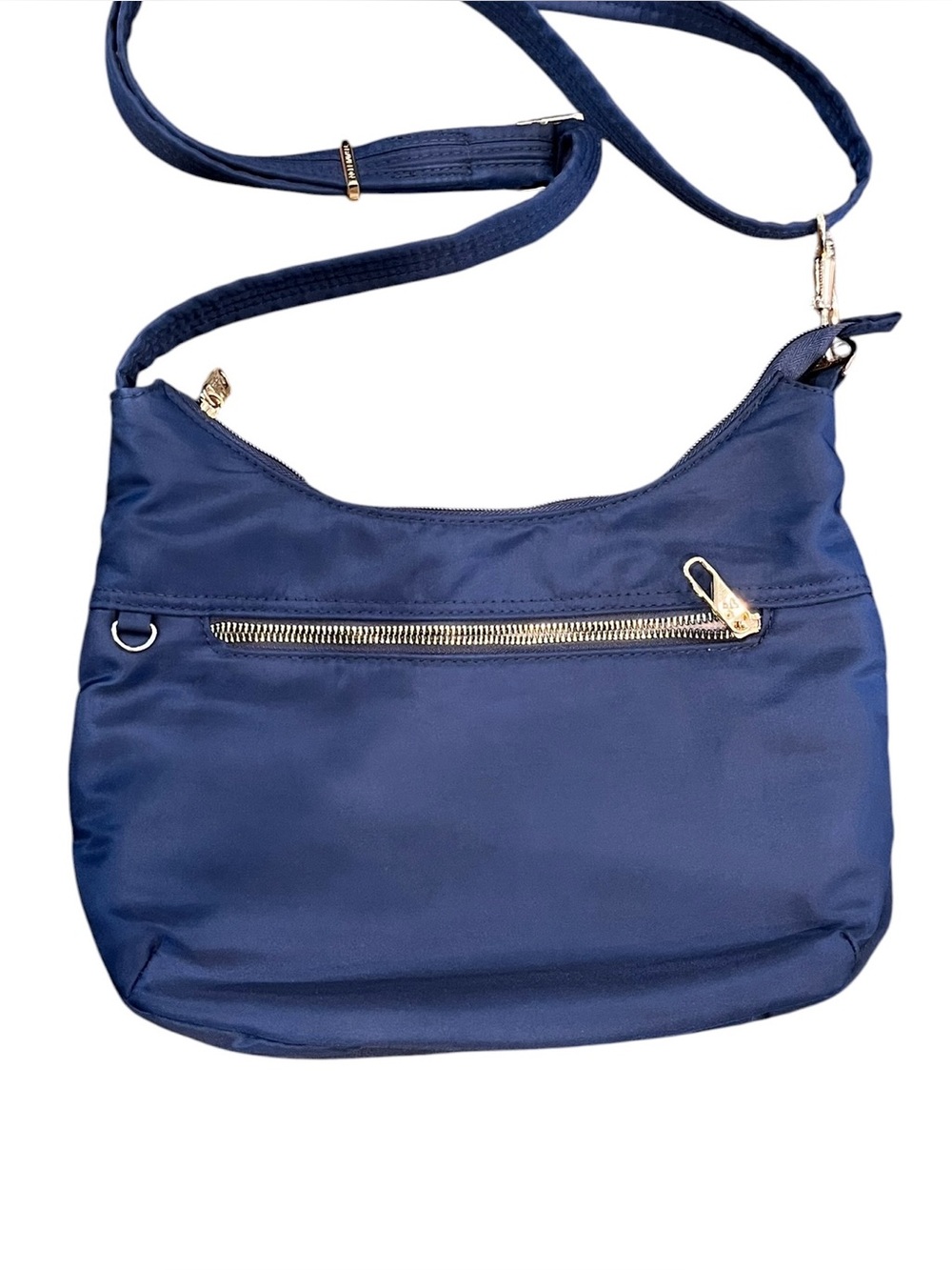 Travelon Navy Blue Nylon Crossbody Bag Travel Purse RFID Protection Vacation
